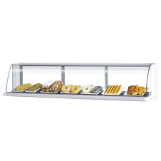 Turbo Air TOMD-50LW Open Display Merchandiser 50-Inch L Non Ref. Top Case-Low, 1 Tier, White