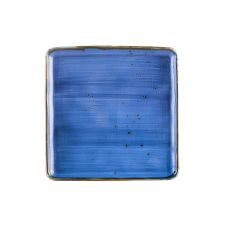 C.A.C. TUS-SQ6-BLU, 6-Inch Porcelain Starry Night Blue Square Plate, 3 DZ/CS