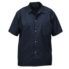 Winco UNF-1KM, Chef Shirt, Black, M