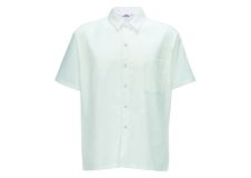 Winco UNF-1W3XL White Snap-Button Chef Shirt 3XL, EA