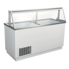 Admiral Craft USDP-67, 67-inch Flat Glass Ice Cream Dipping Cabinet