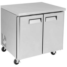Coldline UUC36R 36-inch Undercounter Work Top Refrigerator, 8.2 Cu.Ft.