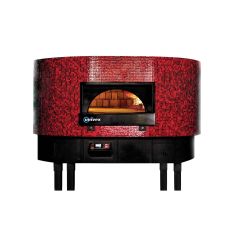 Univex DOME59FT, 59-Inch Interior Stone Hearth Rotating Dome Pizza Oven, Flat Top