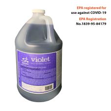 SANTEC Violett 4/CS 1-Gallon Disinfectant Concentrate, 401404/VI