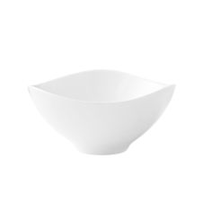 Kadra VL-0291-1, 7.5 Oz 5.5-Inch Vikko Lightning Porcelain Wavy White Bowl, 60/CS