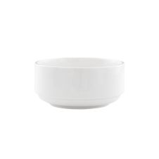 Kadra VL-0777, 12 Oz Vikko Lightning Porcelain Round White Soup Bowl, 72/CS