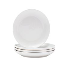 Kadra VL-0952-7, 7-Inch Vikko Lightning Porcelain Coupe Round White Plate, 72/CS