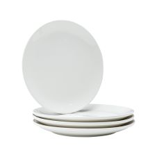 Kadra VL-0952-9, 9-Inch Vikko Lightning Porcelain Coupe Round White Plate, 36/CS