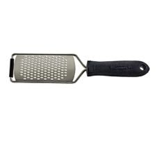 Winco VP-311, 10-Inch Grater with Small Holes and Soft Grip Handle, NSF