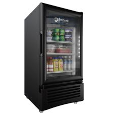 Omcan VR04, 19-inch Elite Countertop Glass Swing Door Merchandising Refrigerator