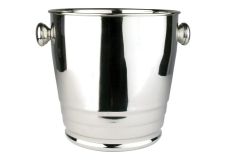 Winco WB-4HV, 4-Quart Heavy Stainless Steel Wine Bucket with Ribs