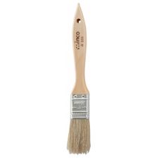 Winco WBR-10, 1-Inch Wide Flat Boar Bristle Pastry Brush with 4.5-Inch Wooden Handle