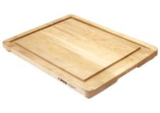Winco WCB-2016 20x16-Inch Wooden Carving Board with Channel, EA