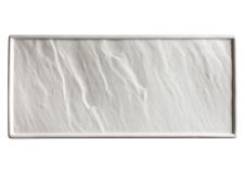Winco WDP001-202, 12 x 5.5-Inch Ardesia Calacatta Porcelain Rectangular Platter, Creamy White, 2/CS