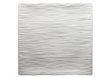 Winco WDP002-205, 10.25-Inch Ardesia Dalmata Porcelain Square Platter, Creamy White, 3/CS