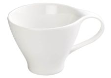 Winco WDP004-214, 3.5-Inch Dia Ardesia Ocea Porcelain Coffee Cup, Creamy White, 36/CS