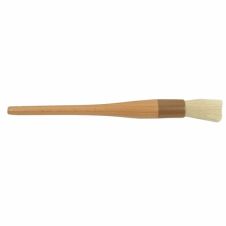 Thunder Group WDPB006, 1-Inch Wooden Pastry Brush Round Boar Bristles