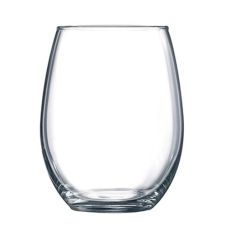 Winco WG06-001, 15-Ounce Gem Stemless Wine Glasses, 1 DZ