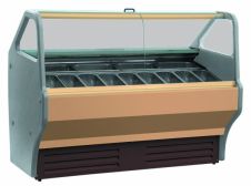 Universal Coolers WGD-8, 41-inch Gelato Dipping Cabinet, 8 pans