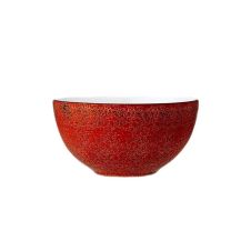 Wilmax WL-667231/A, 6.5-Inch Red Porcelain Bowl, 24/PACK