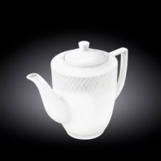 Wilmax WL-880111/1C 25 Oz Julia White Porcelain Coffee Pot in Gift Box, 24/CS