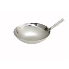 Winco WOK-16N, 16-Inch Stainless Steel Work Nailed Joint