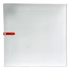 Miya X14016, 10" Square White Plate, 1 DZ