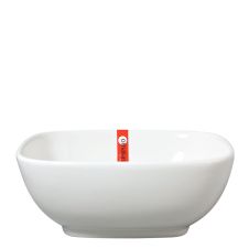 Miya X14021, 6.5" White Square Bowl, 24/CS