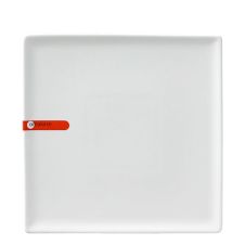 Miya X15007, 8.25" Square White Plate, 24/CS