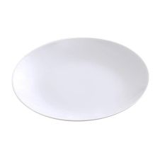 Yanco AC-14-C 14-Inch Abco Porcelain Super White Coupe Plate, 4/CS