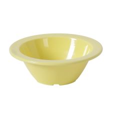 Yanco NS-303Y 4 Oz 4.75-Inch Nessico Melamine Deep Round Yellow Fruit Bowl, 48/CS