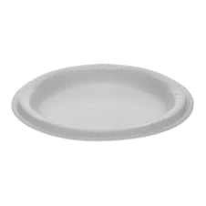 Pactiv YTH1-0043-UPCL, 8.5 x 11.5-Inch White Non-Laminated Oval Foam Platter, 500/CS