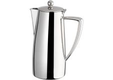 Winco Z-MC-CP64, 64 oz Cadenza Monte Carlo Coffee Server with Hinged Lid, 18/10 Stainless Steel, Mirror Finish