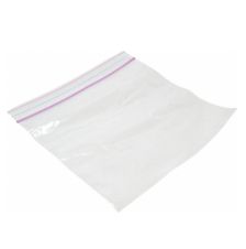 SafePro ZB 7x8-Inch Polyethylene Deli Bags With Zip Lock, 500/CS