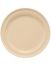 Yanco NS-109T 9-Inch Nessico Melamine Round Tan Dinner Plate, 24/CS