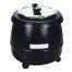 Prepline PSB6000-B, 10 Liter Black Commercial Soup Kettle