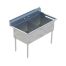 Sapphire SMS2424-2, 24x24-Inch 2-Compartment Stainless Steel Sink