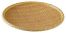 Yanco WD-509 9-Inch Melamine Wooden Look Round Tray, 24/CS