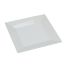 Yanco RM-110 10-Inch Rome Melamine Square White Plate, 24/CS