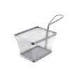 PacknWood 294PAN17, 24 Oz Mini Stainless Steel Fryer Basket, 6/PK