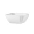 C.A.C. KSE-B103, 4 Oz 3-Inch Super White Porcelain Square Bowl, 4 DZ/CS