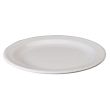 MMPR-7W, 7.5-Inch Round Melamine Plates, White, 1 Dozen, NSF