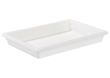 PFFW-3, 18x26x3-Inch White Polypropylene Food Storage Box