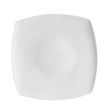 C.A.C. RCN-FS16, 10.5-Inch Porcelain Square Flat Plate, DZ