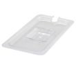 SP7300C, One-Third Size Polycarbonate Food Pan Slotted Cover, NSF